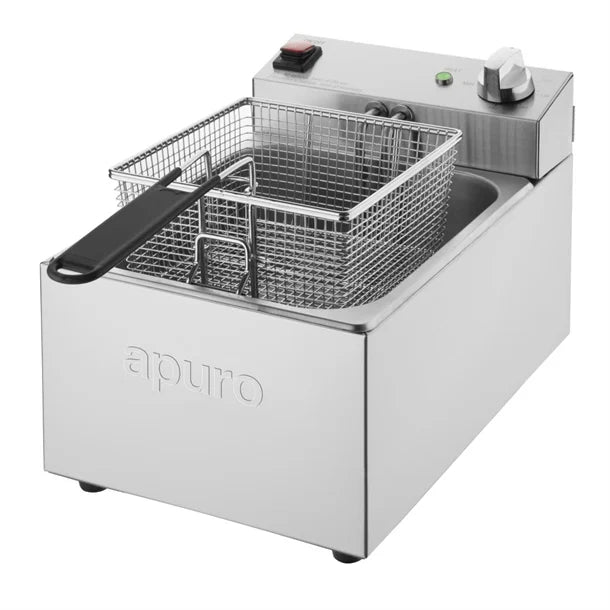 Apuro Single Tank Fryer - 5L - CU617-A