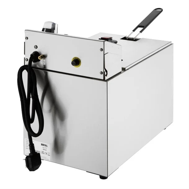 Apuro Single Tank Electric Fryer with Timer 8L - CU620-A