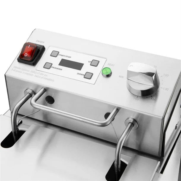 Apuro Single Electric Fryer with Timer 5L - CU622-A