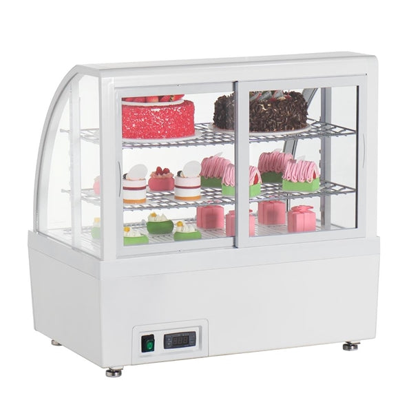 Polar C-Series Countertop Display Fridge White 100L - CU637-A