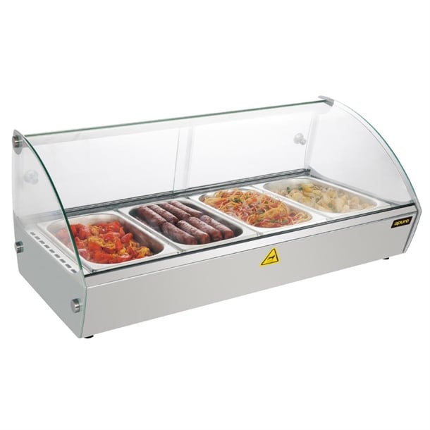 Apuro Countertop Heated Food Display 773mm - CW147-A