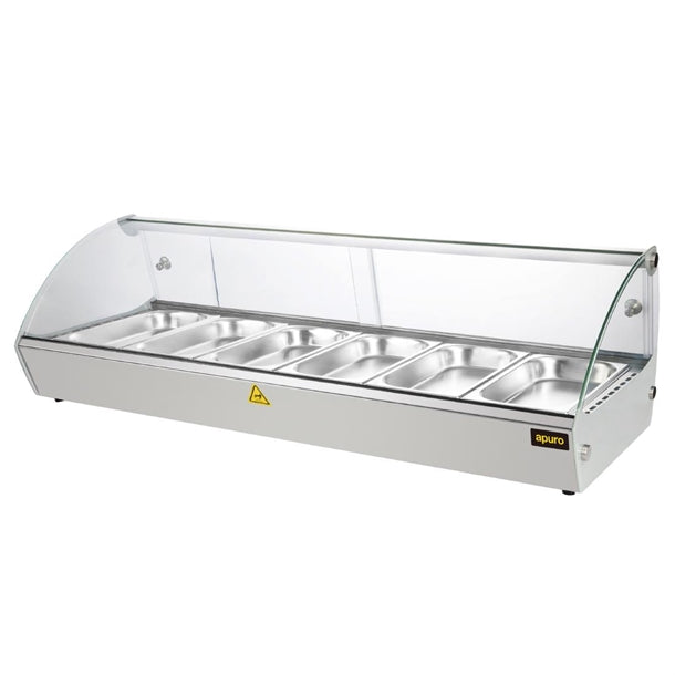 Apuro Countertop Heated Food Display 1127mm - CW148-A