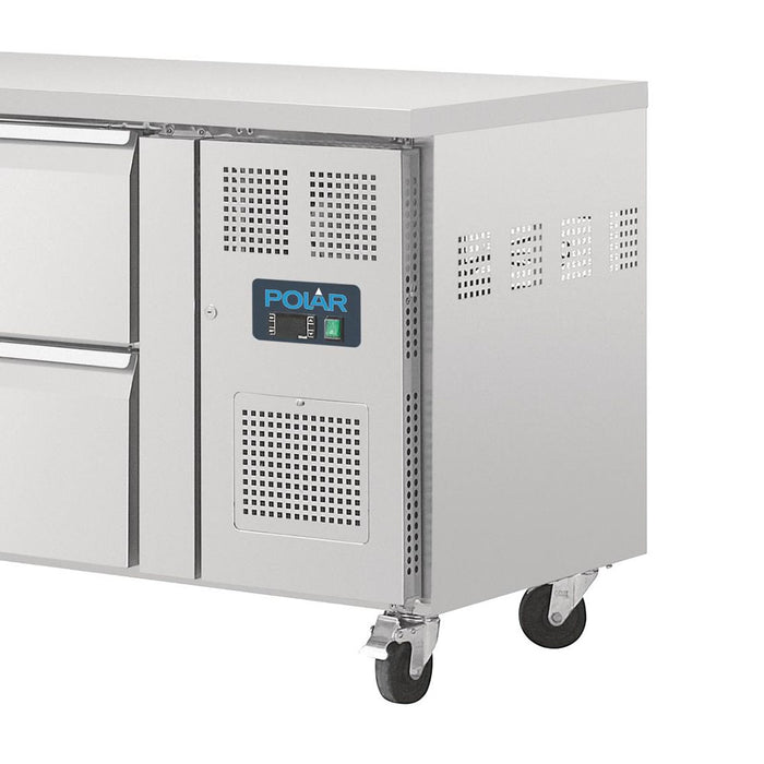 Polar U-Series Eight Drawer Gastronorm Counter Fridge - DA549-A