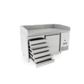Atosa 1 Door Pizza Table Fridge With Drawers 1510 MM - EPF3490