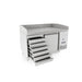 Atosa 1 Door Pizza Table Fridge With Drawers 1510 MM - EPF3490