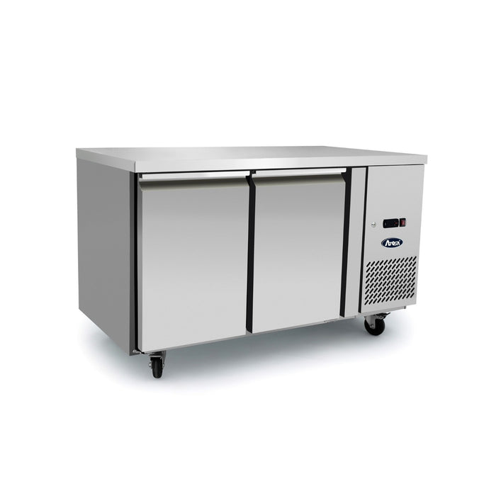 Atosa Underbench Two Door Cooling Fridge Table 1360 MM - EPF3422