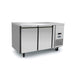 Atosa Underbench Two Door Cooling Fridge Table 1360 MM - EPF3422