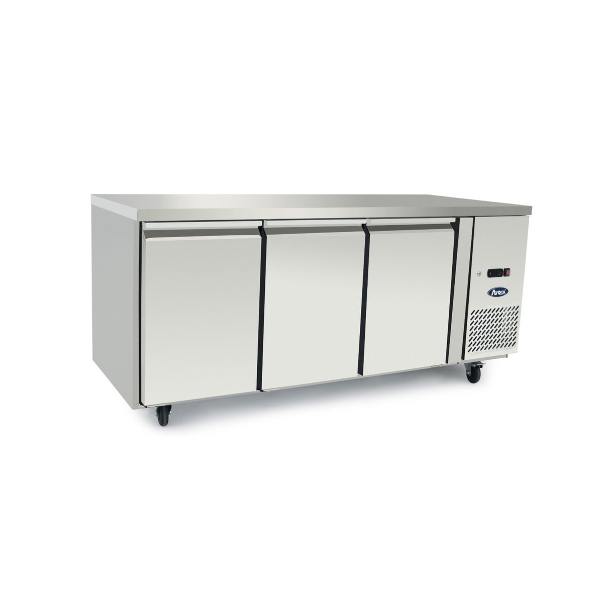 Atosa Underbench Three Door Cooling Fridge Table 1795 MM - EPF3432