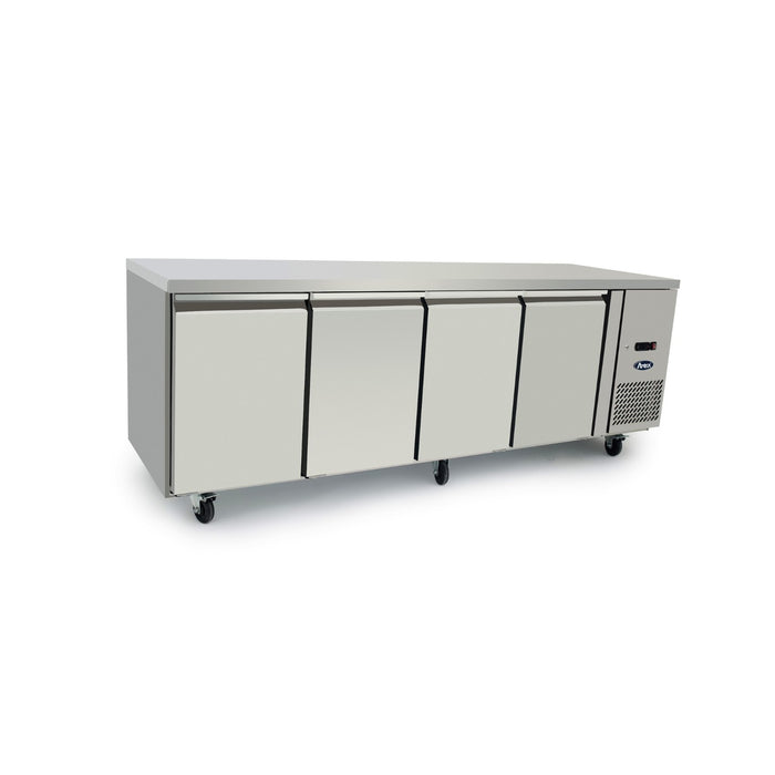 Atosa Underbench Four Door Cooling Fridge Table 2230 MM - EPF3442
