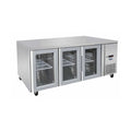 Atosa Glass Three Door Cooling Fridge Table 1795 MM - EPF3731