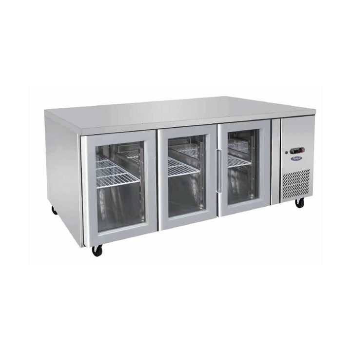 Atosa Glass Three Door Cooling Fridge Table 1795 MM - EPF3731