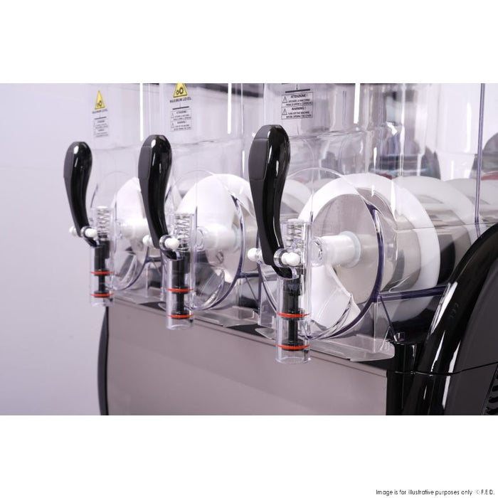 Benchstar Triple 12 Litre Granita and Slushy Machine - FABIGANI-3S