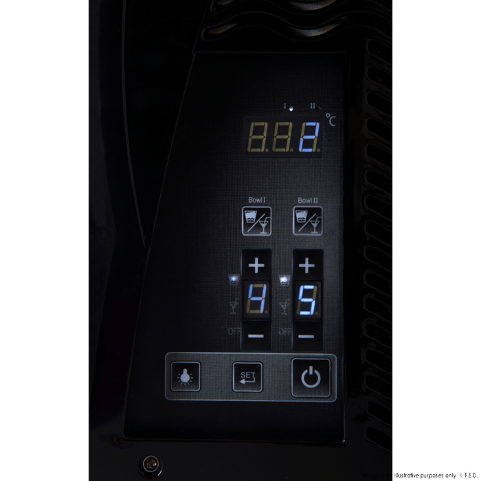 Benchstar Triple 12 Litre Granita and Slushy Machine - FABIGANI-3S