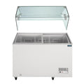 Polar G Series Display Chest Freezer with Glass Surround 270Ltr - FL992-A