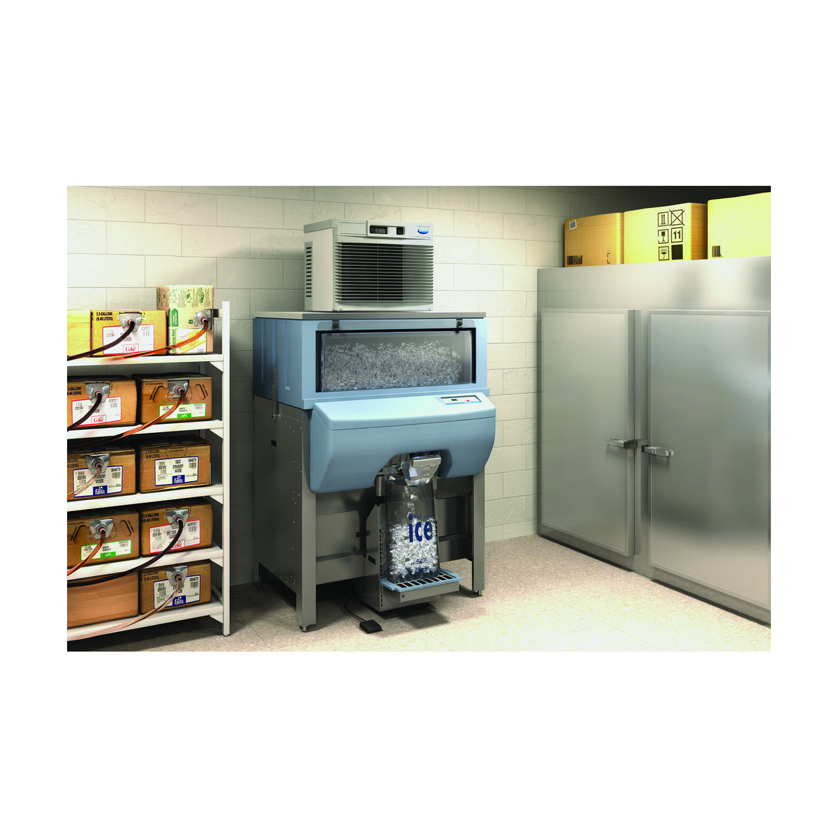 Follett Ice Pro Bagger 454kg Storage - EDB1000SA