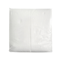 PakMax 2 ply 100 Sheets 1/8 Fold Quilted White Napkin - FQWN218-400-100