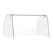 Polar Curved Glass Sneeze Guard Assembly for CT393 - FT280