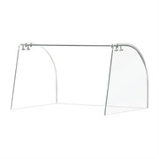 Polar Curved Glass Sneeze Guard Assembly for CT393 - FT280
