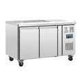 Polar 2 Door Saladette Counter Fridge - FT281-A