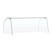 Polar Curved Glass Sneeze Guard Assembly for CT394 - FT282