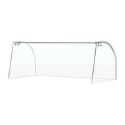 Polar Curved Glass Sneeze Guard Assembly for CT394 - FT282