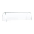Polar Curved Glass Sneeze Guard Assembly for CT395 - FT284