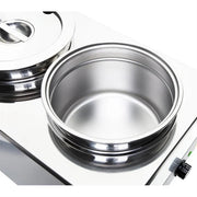 Apuro Bain-Marie with Round Pots 2x 5.2Ltr - FT695-A