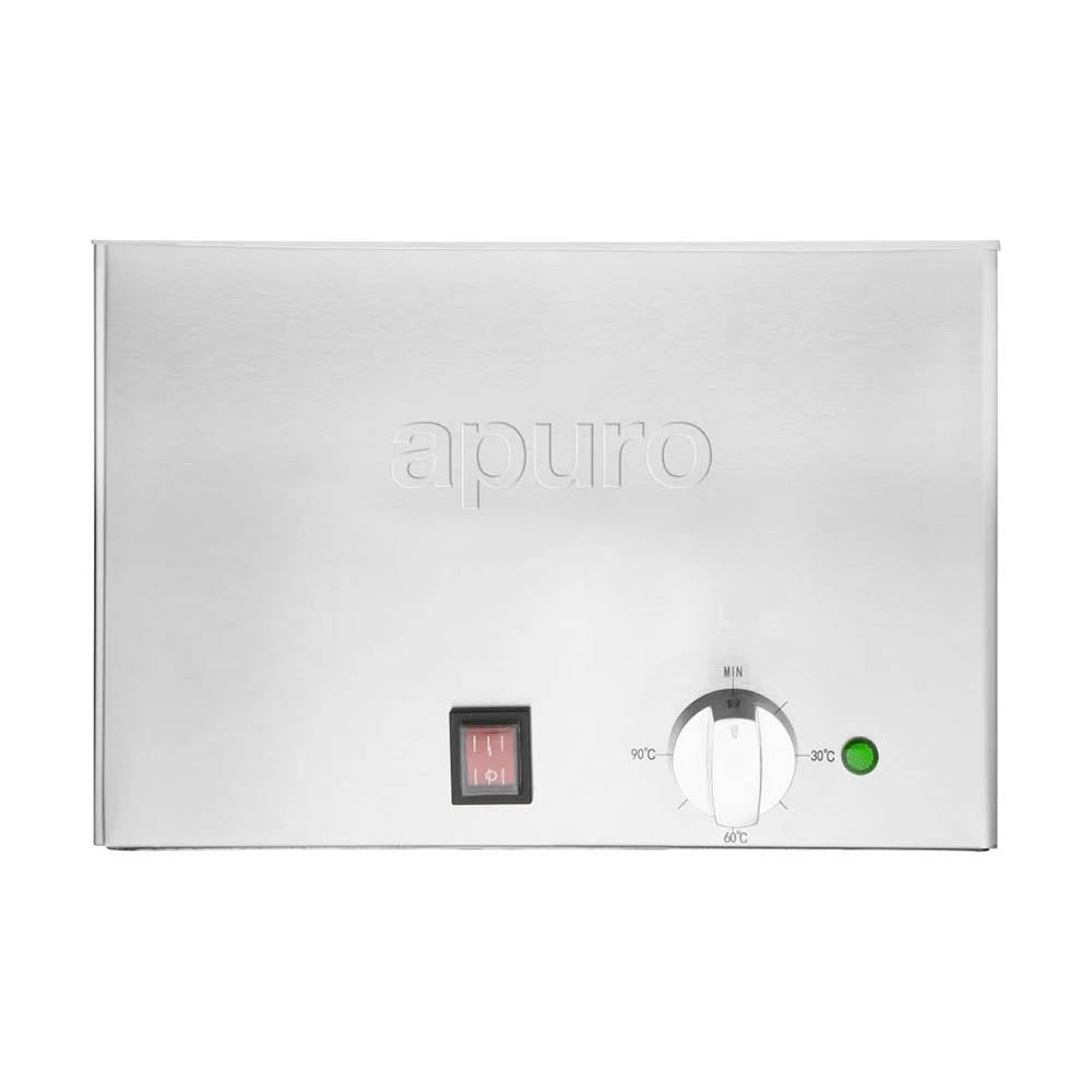 Apuro Bain-Marie with Round Pots 2x 5.2Ltr - FT695-A