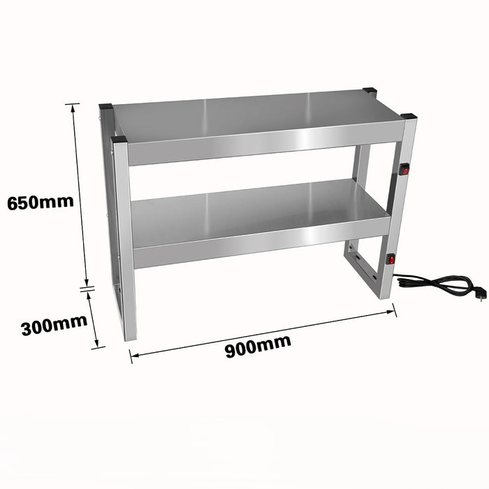 Benchstar Commercial Food Warmer with 4 Lamps – FW4L-092