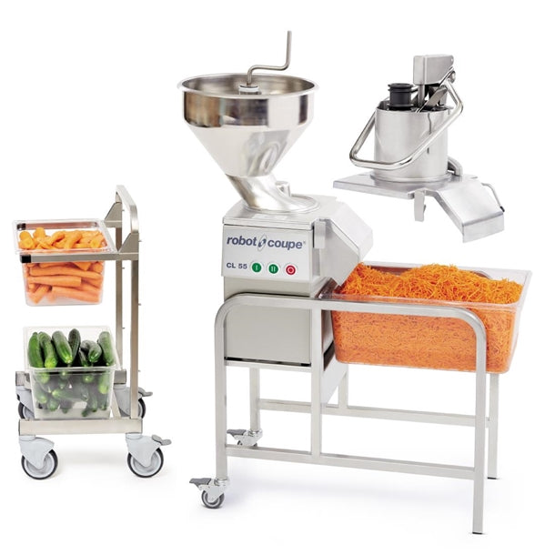 Robot Coupe Vegetable Preparation Machine - CL55 Workstation Single PH