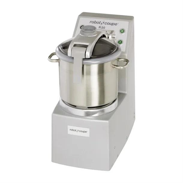 Robot Coupe Vertical Cutter Mixer - 20L Stainless Bowl - Variable Speed - R20