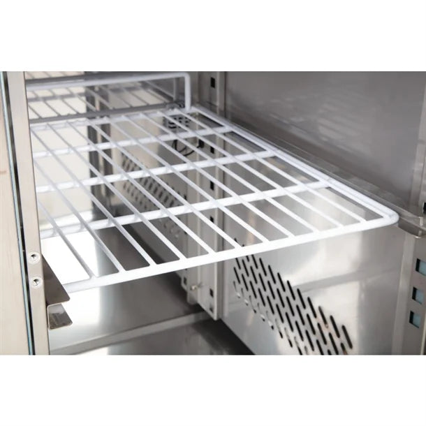 Polar U-Series 4 Door Counter Fridge 553L - UA049-A