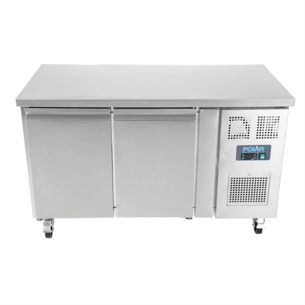 Polar U-Series 2 Door Counter Fridge 482L - UA047-A
