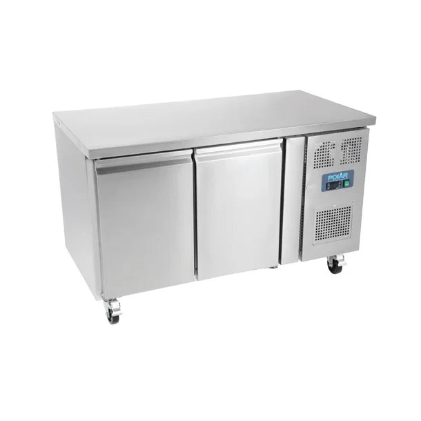 Polar U-Series 2 Door Counter Fridge 482L - UA047-A