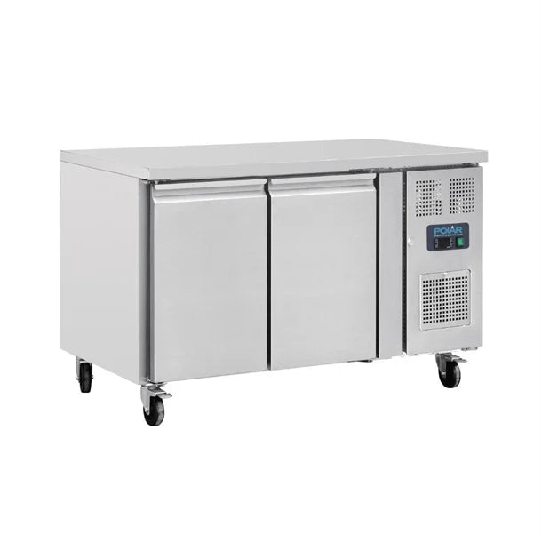 Polar U-Series 2 Door Counter Fridge 482L - UA047-A