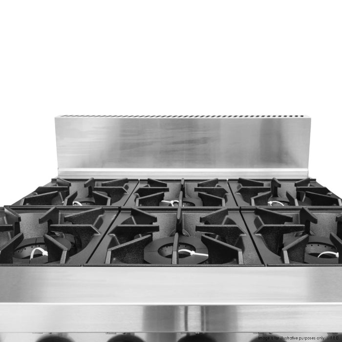 Gasmax 6 Burner With Oven Flame Failure - GBS6TS