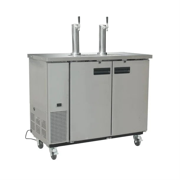 Polar G-Series Direct Draw Beer Dispenser (2 Keg 2 Tap) Stainless Stee ...