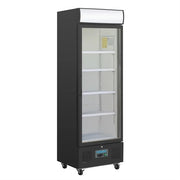Polar G-Series 1 Door Upright Display Fridge 368L Black - GH427-A