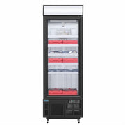 Polar G-Series 1 Door Upright Display Freezer 412L Black - GH428-A