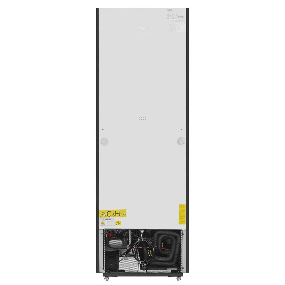 Polar G-Series 1 Door Upright Display Freezer 412L Black - GH428-A