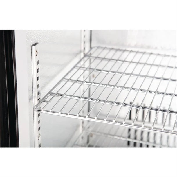 Polar G-Series 900mm Triple Solid Door Back Bar Cooler in Black 330L - GL017-A