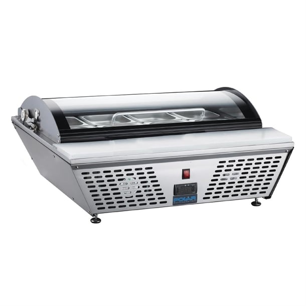 Polar G-Series Energy Efficient Countertop Prep Fridge 4x GN 1/3 - GP293-A