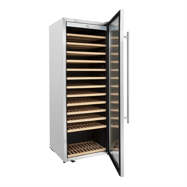 Polar G-Series Single Zone Wine Fridge Stainless Steel - 137 Bottle - GM888-A