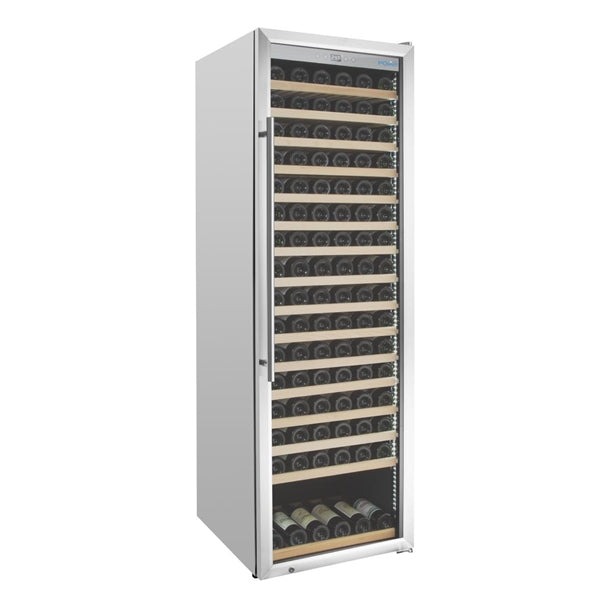 Polar G-Series Single Zone Wine Fridge Stainless Steel 192 bottles - GM889-A