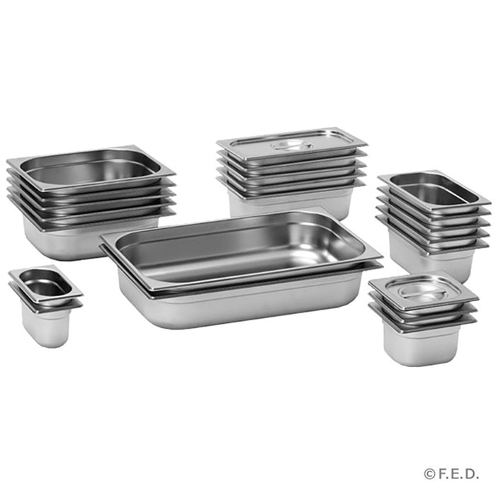 FED 1/6 x 100 mm Gastronorm Pan Australian Style