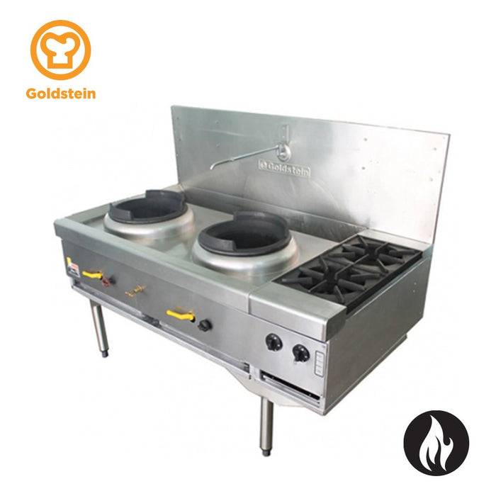 Goldstein Gas Wok Burner - CWA2B2D/B