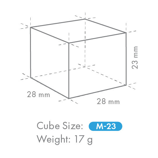 Hoshizaki IM-240PE-23-F ice size