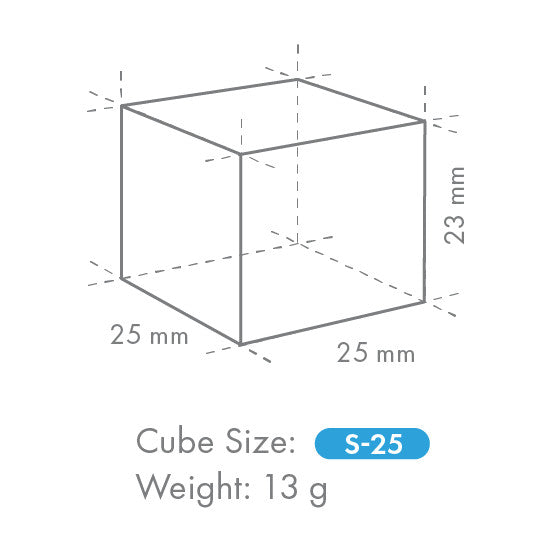Hoshizaki IM-65PE-25-F ice size