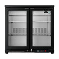 Hoshizaki 2 Door Glass Back Bar Fridge 137L - RBWE95-AU (PRE-ORDER DISPATCH 01/12/2026)