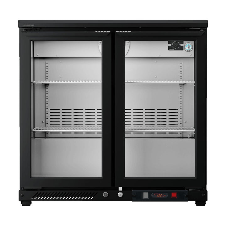Hoshizaki 2 Door Glass Back Bar Fridge 137L - RBWE95-AU